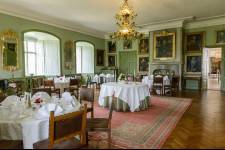 Stora matsalen på Krapperup Foto: Lars Owesson