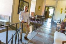 Per Gyllenstierna inne i slottet Foto: Lars Owesson