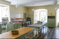 Köket i Krapperups borg Foto: Lars Ovesson