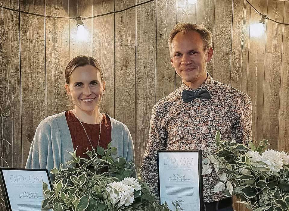 Grattis till två lyckliga stipendiater