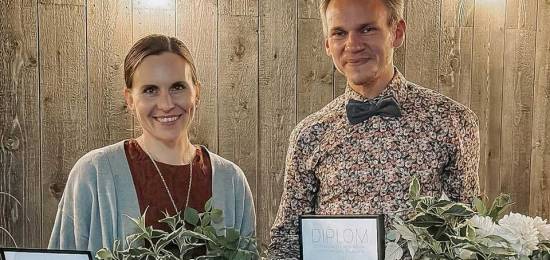 Grattis till två lyckliga stipendiater