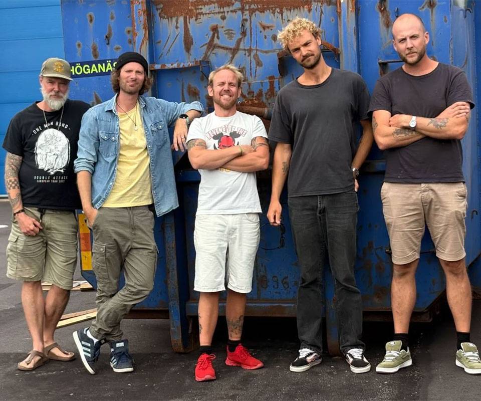 I Mäktiga Krigare på Garage