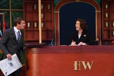 I Hotelliggaren på Fredriksdalsteatern med Ola Forssmed. Foto: Mikael Lindell Bohlin