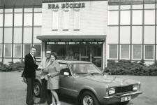 Flera bilar lottades ut.