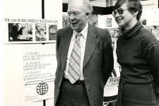 Artikelförfattaren Gil Dahlström tillsammans med Alf Henriksson.