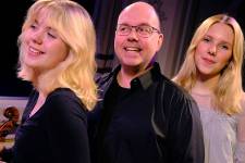 Hjördis, Dan och Signe Bornemark.